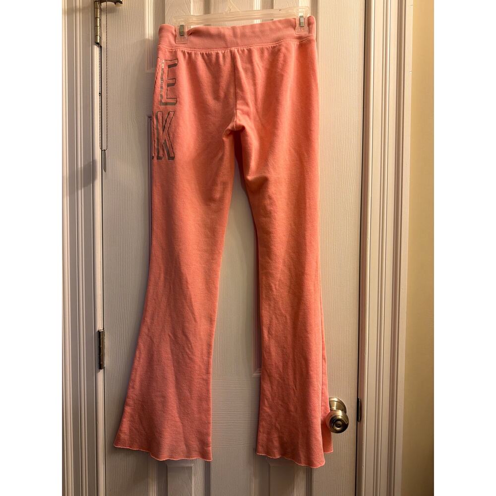 XS PINK By Victoria’s Secret flare leg sweatpants - Picture 4 of 6